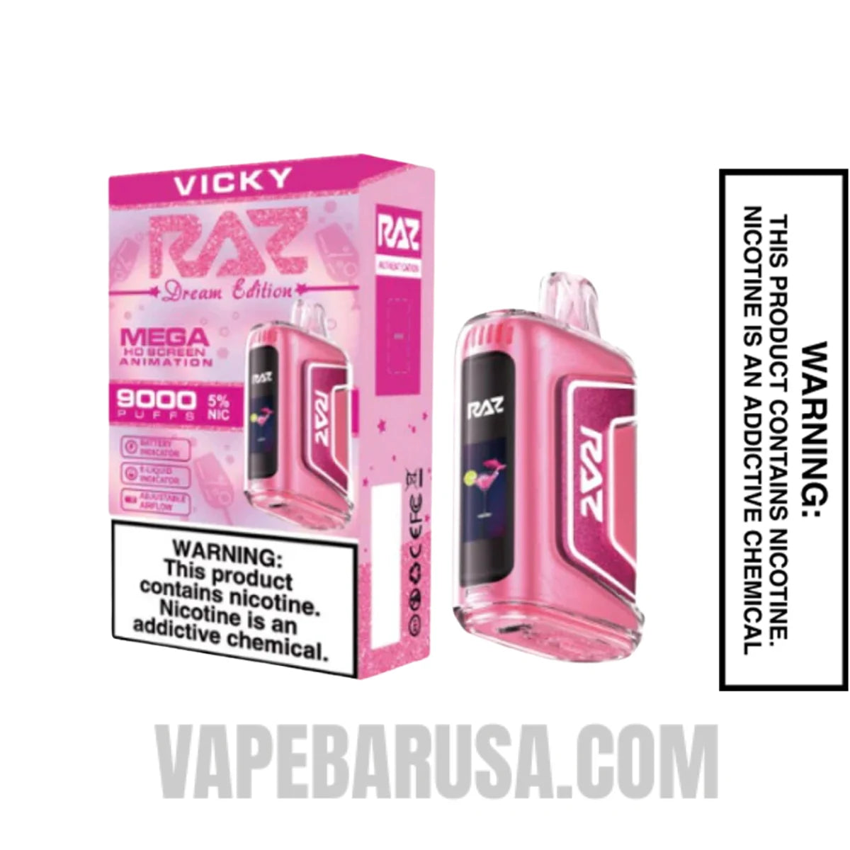 Vicky RAZ TN9000 Disposable Vape With Bundle Pack Vicky RAZ TN9000 Disposable Vape With Bundle Pack