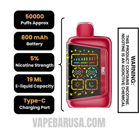 Watermelon Batch RAZ RX50K Disposable Vape Watermelon Batch RAZ RX50K Disposable Vape
