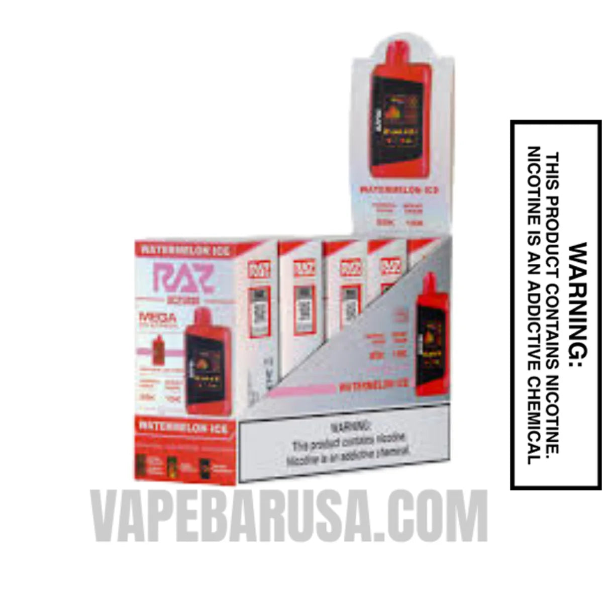 Watermelon Ice RAZ DC25000 Freedom Edition With Bundle Pack Watermelon Ice RAZ DC25000 Freedom Edition With Bundle Pack