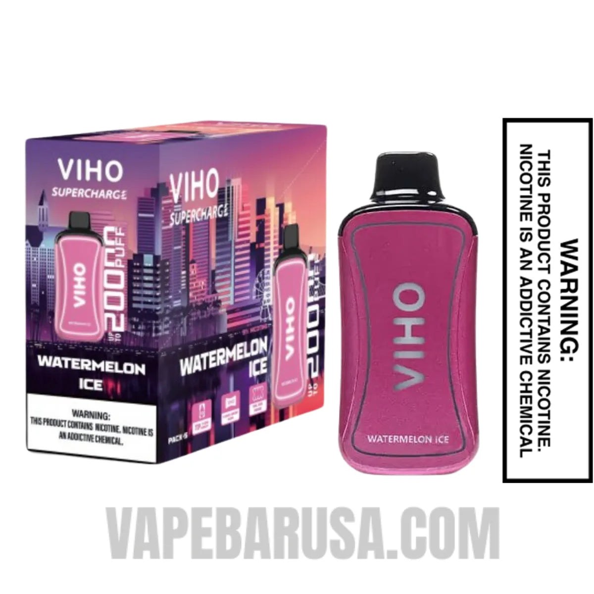 Blueberry Ice VIHO Supercharge 20000 Puffs Vape With Bundle Pack Blueberry Ice VIHO Supercharge 20000 Puffs Vape With Bundle Pack