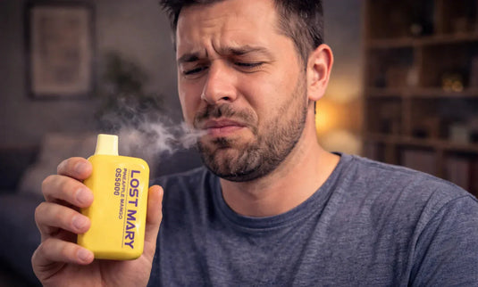 why does my vape taste burnt