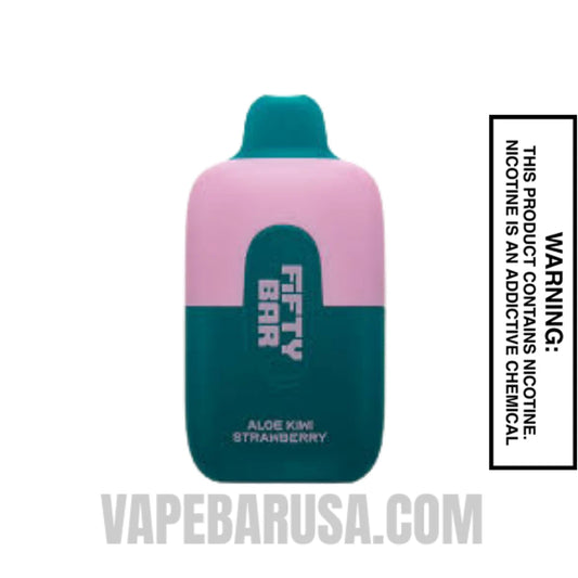 Aloe Kiwi Strawberry Fifty Bar Disposable Vape 6500 Puffs
