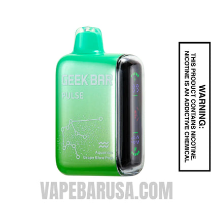 Aquarius Grape Blow Pop Geek Bar Pulse Vape