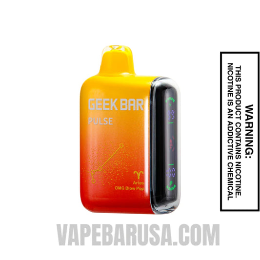 Aries OMG Blow Pop Geek Bar Pulse Vape 