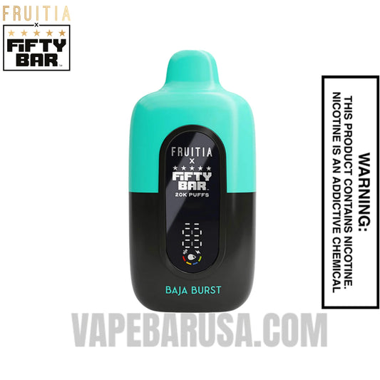 Baja Burst Fruitia X Fifty Bar 20K Vape