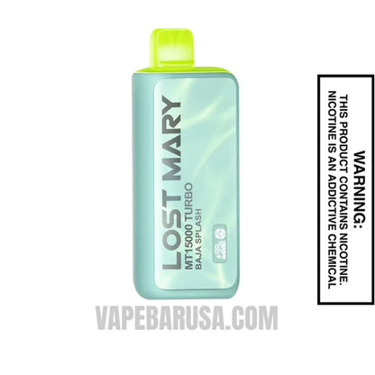 Baja Splash Lost Mary MT15000 Turbo Vape - 0% Nic