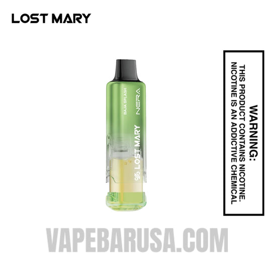 Baja Splash Lost Mary Nera Fullview 70K Disposable Vape Pod
