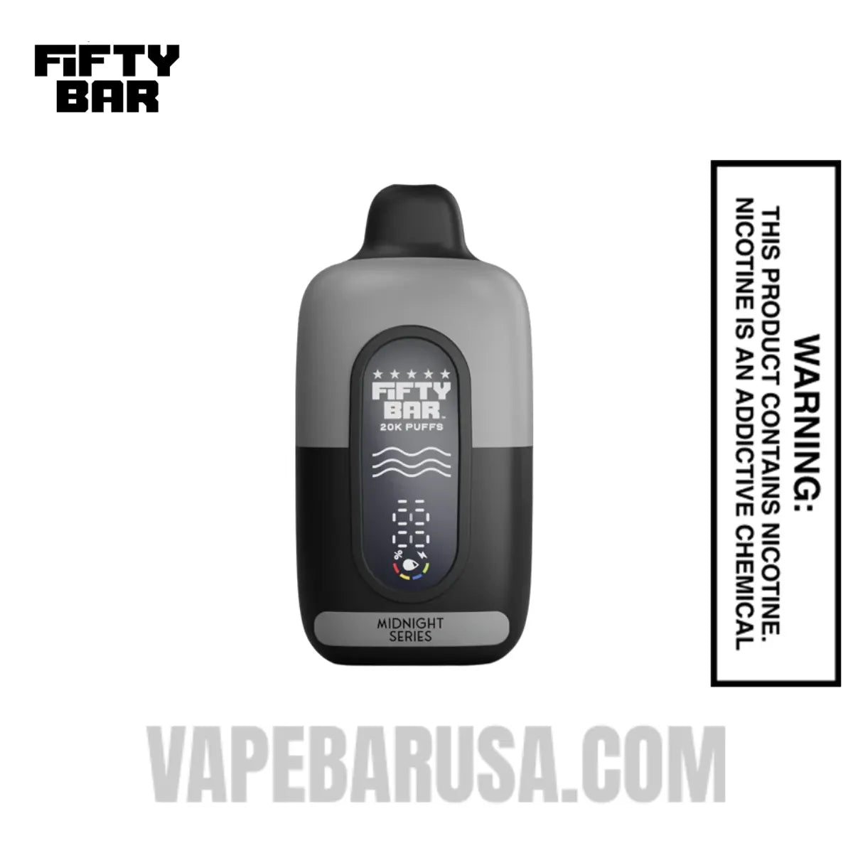 Banana Fresca Fifty Bar 20K Midnight Series Disposable Vape