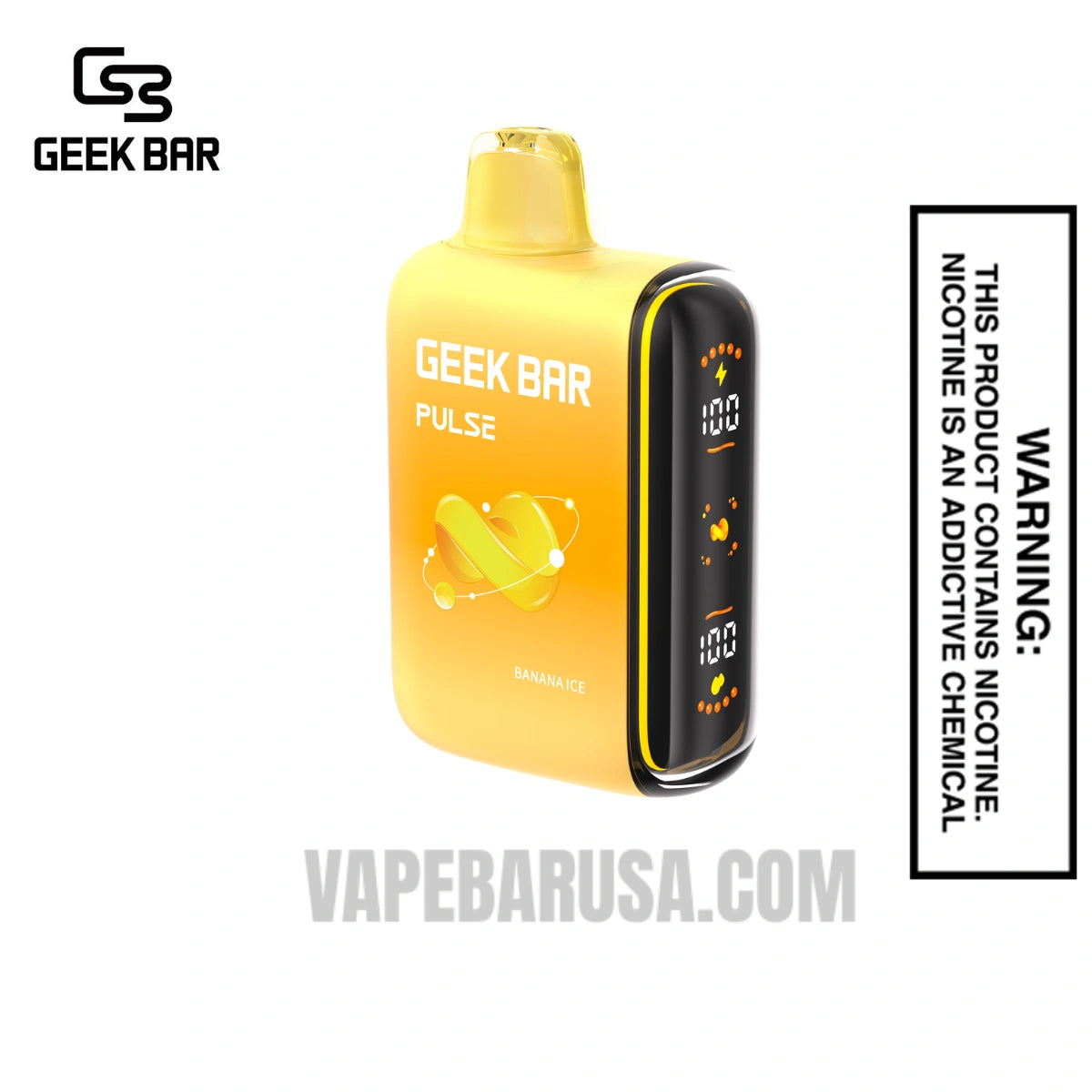 Banana Ice Geek Bar Pulse Disposable Vape