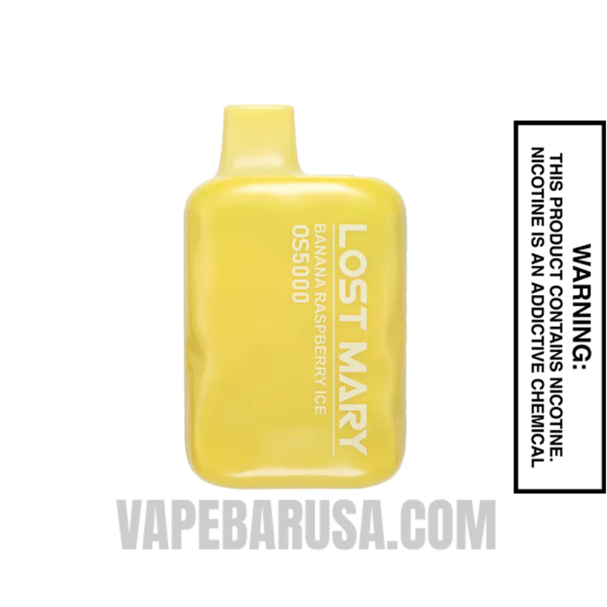 Banana Raspberry Ice Lost Mary OS5000 Disposable Vape