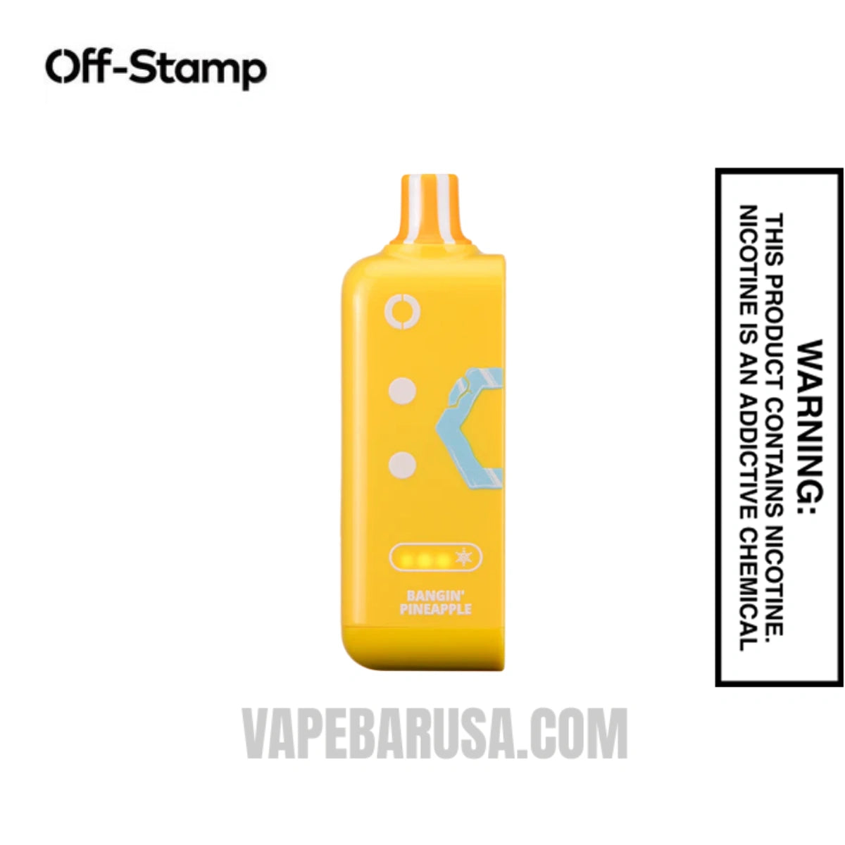 Bangin' Pineapple Off Stamp Ice Cube 25K Disposable Pod