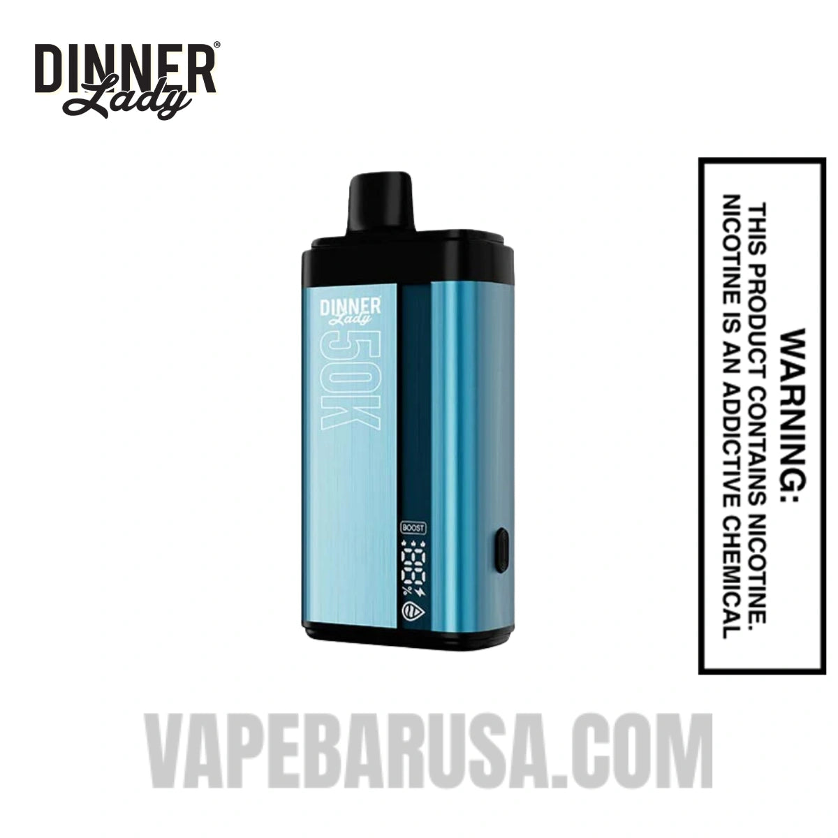 Berry Candy x Blue Gummy Ice Dinner Lady 50K Disposable Vape