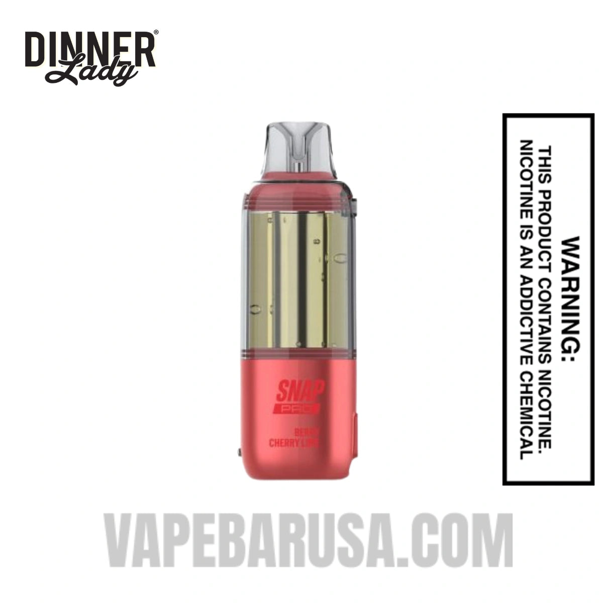 Berry Cherry Lime Dinner Lady Snap Pro Intense 35K Pre-filled Replacement Pod
