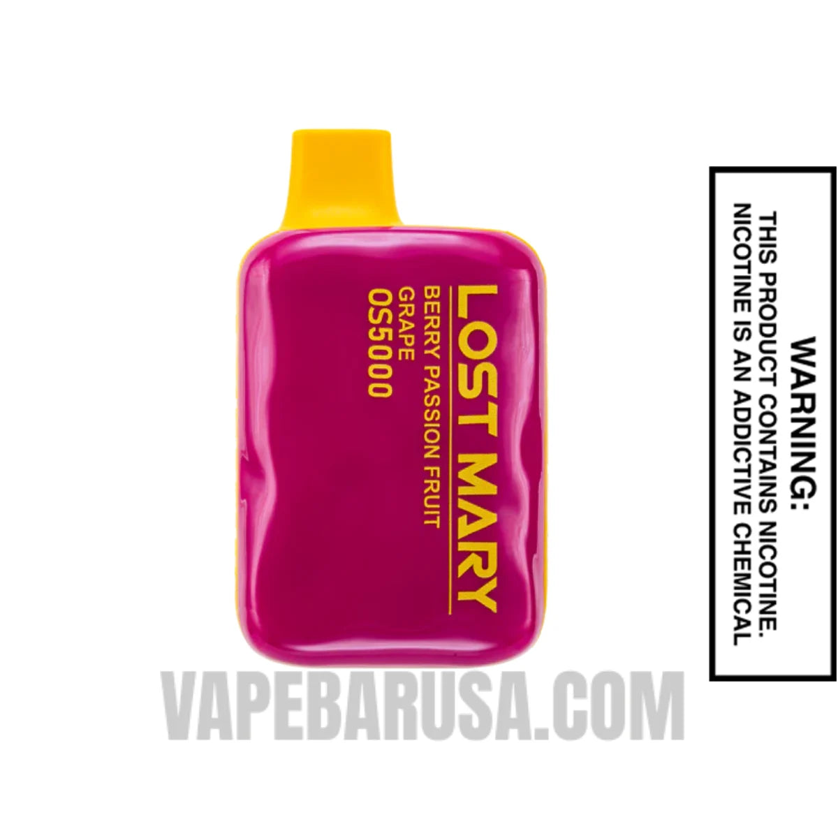 Berry Passion Fruit Grape Lost Mary OS5000 Disposable Vape 