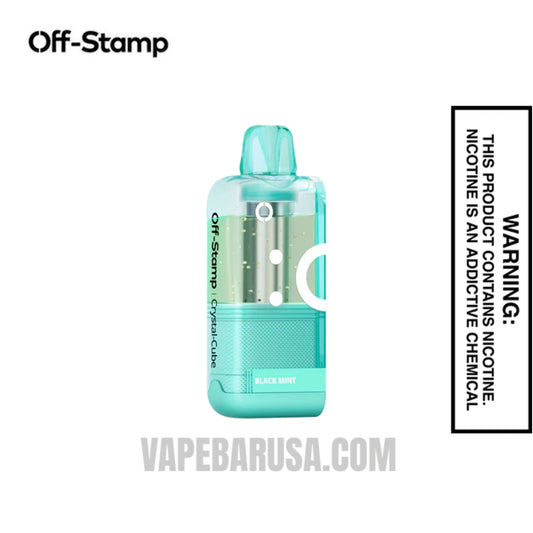 Black Mint Off Stamp X Cube Crystal Cube 35K Vape Pod