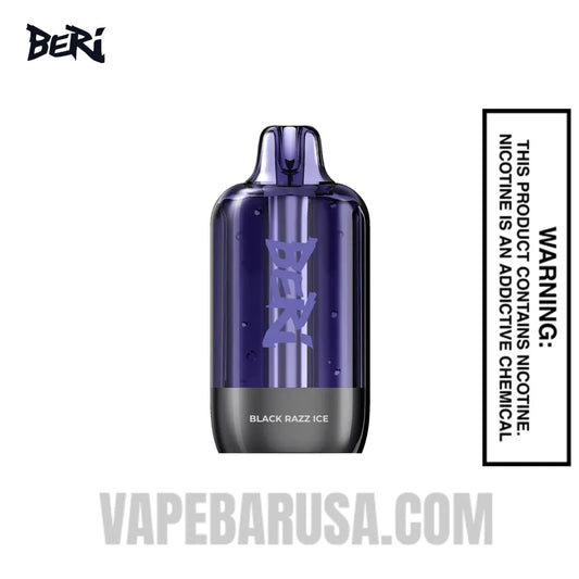 Black Razz Ice Beri Cliq 50K Disposable Vape Pod