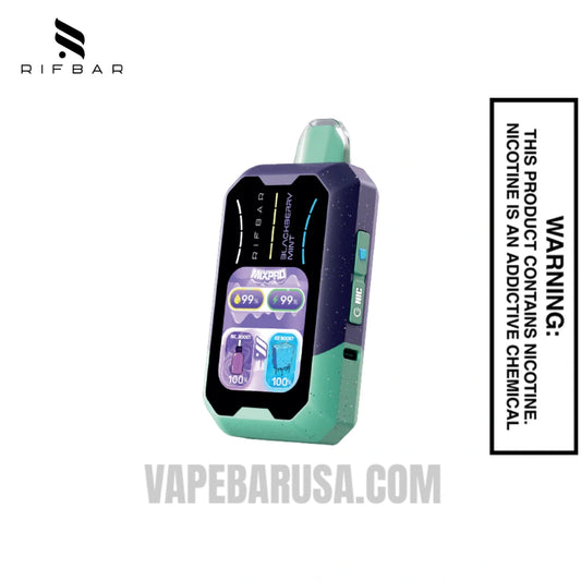 Blackberry Mint Rifbar MixPro Ice 40K Disposable Vape