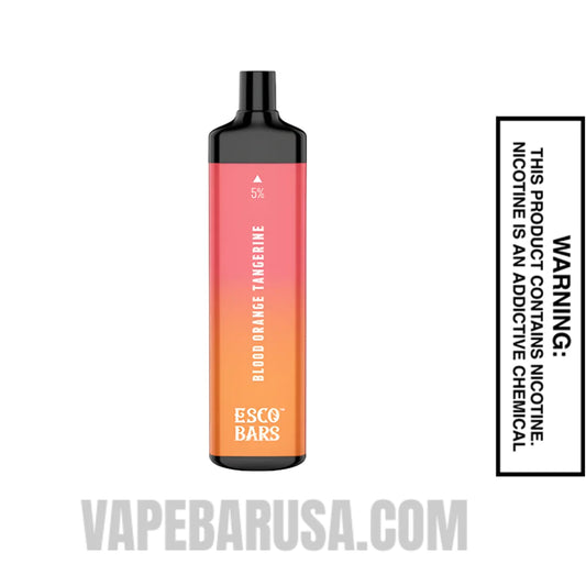 Blood Orange Tangerine Esco Bars 5000 Puffs Disposable Vape