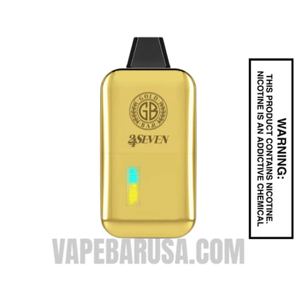 Blue Raspberry Gold Bar 24Seven Disposable Vape