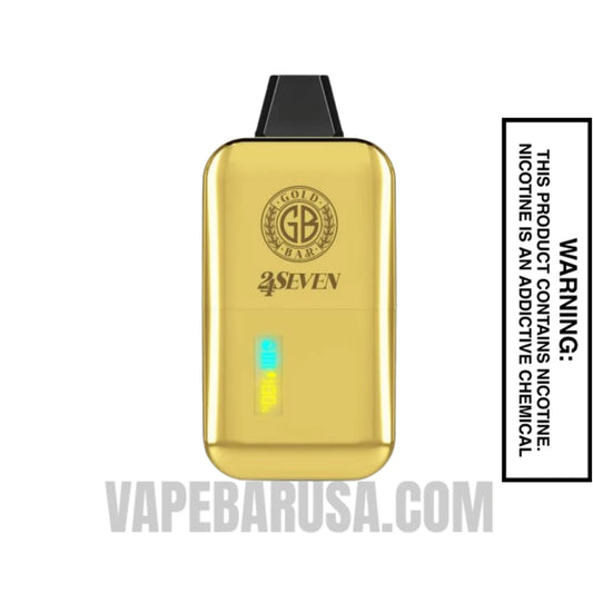Blue Raspberry Gold Bar 24Seven Disposable Vape