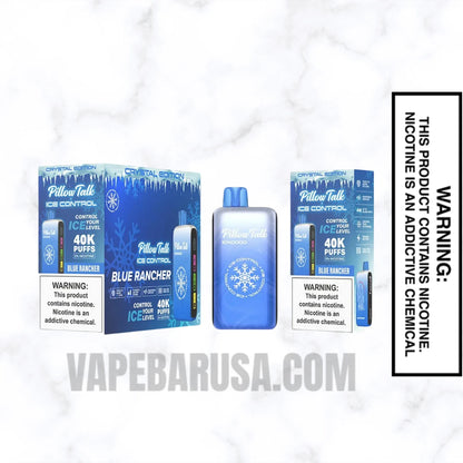 Blue Rancher Pillow Talk IC40000 Crystal Edition Vape With Bundle Pack