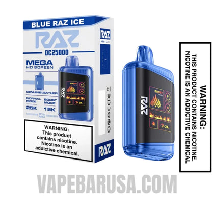 Blue Raz Ice RAZ DC25000 Disposable Vape With Package Box