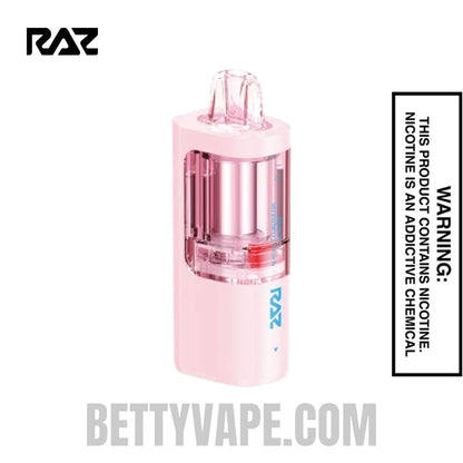 Blue Raz Strawberry Peach RAZ VUE 50K Disposable Vape Pod