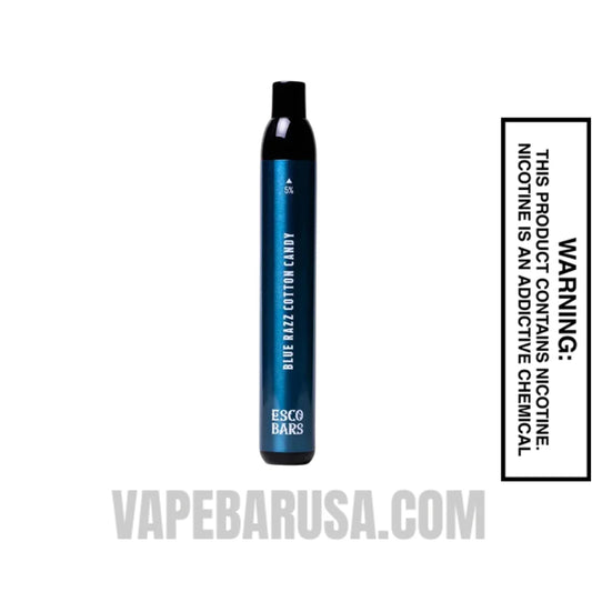Blue Razz Cotton Esco Bar 2500 Puffs Disposable Vape