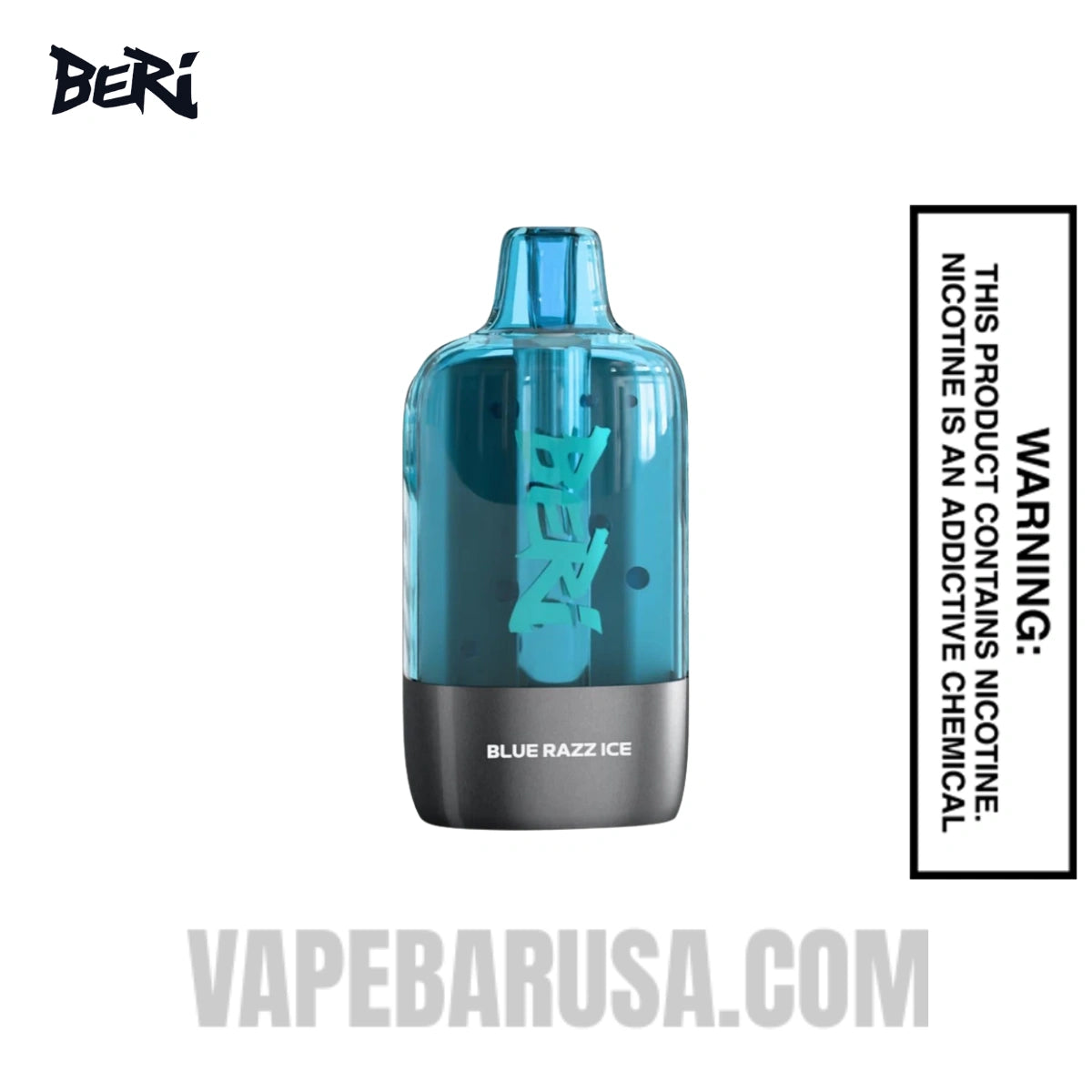 Blue Razz Ice Beri Cliq 50K Disposable Vape Pod