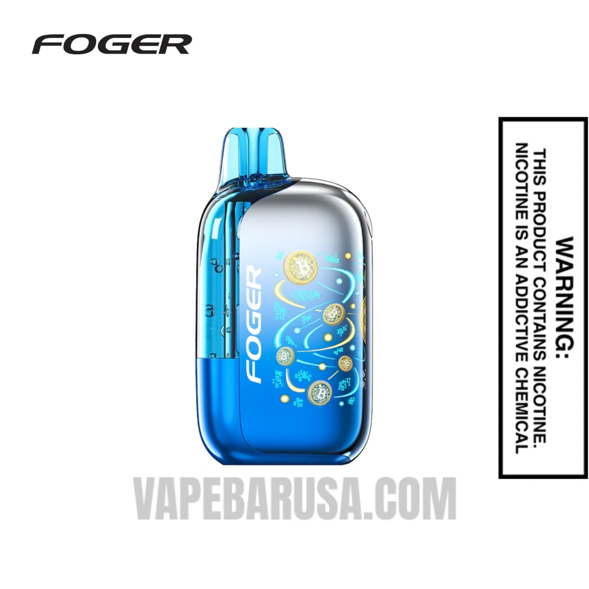 Blue Razz Ice Foger Bit 35K Disposable Vape