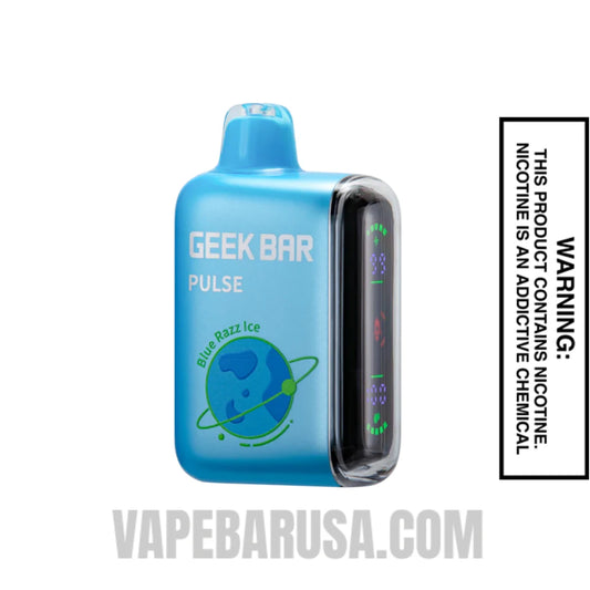 Blue Razz Ice Geek Bar Pulse Disposable Vape