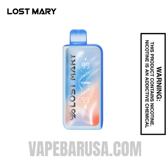 Blue Razz Ice Lost Mary MT35000 Disposable Vape - 0% Nic