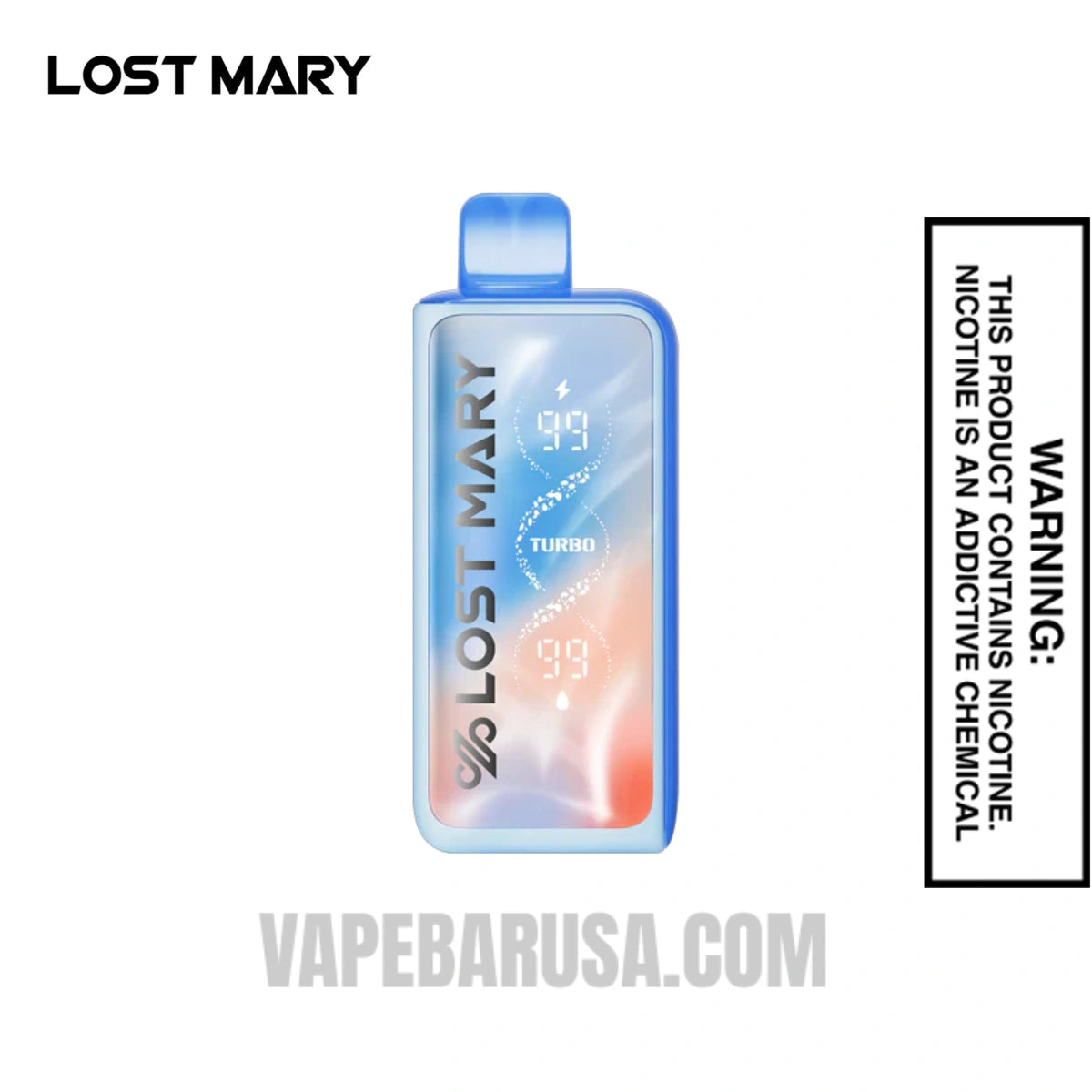 Blue Razz Ice Lost Mary MT35000 Turbo Disposable Vape