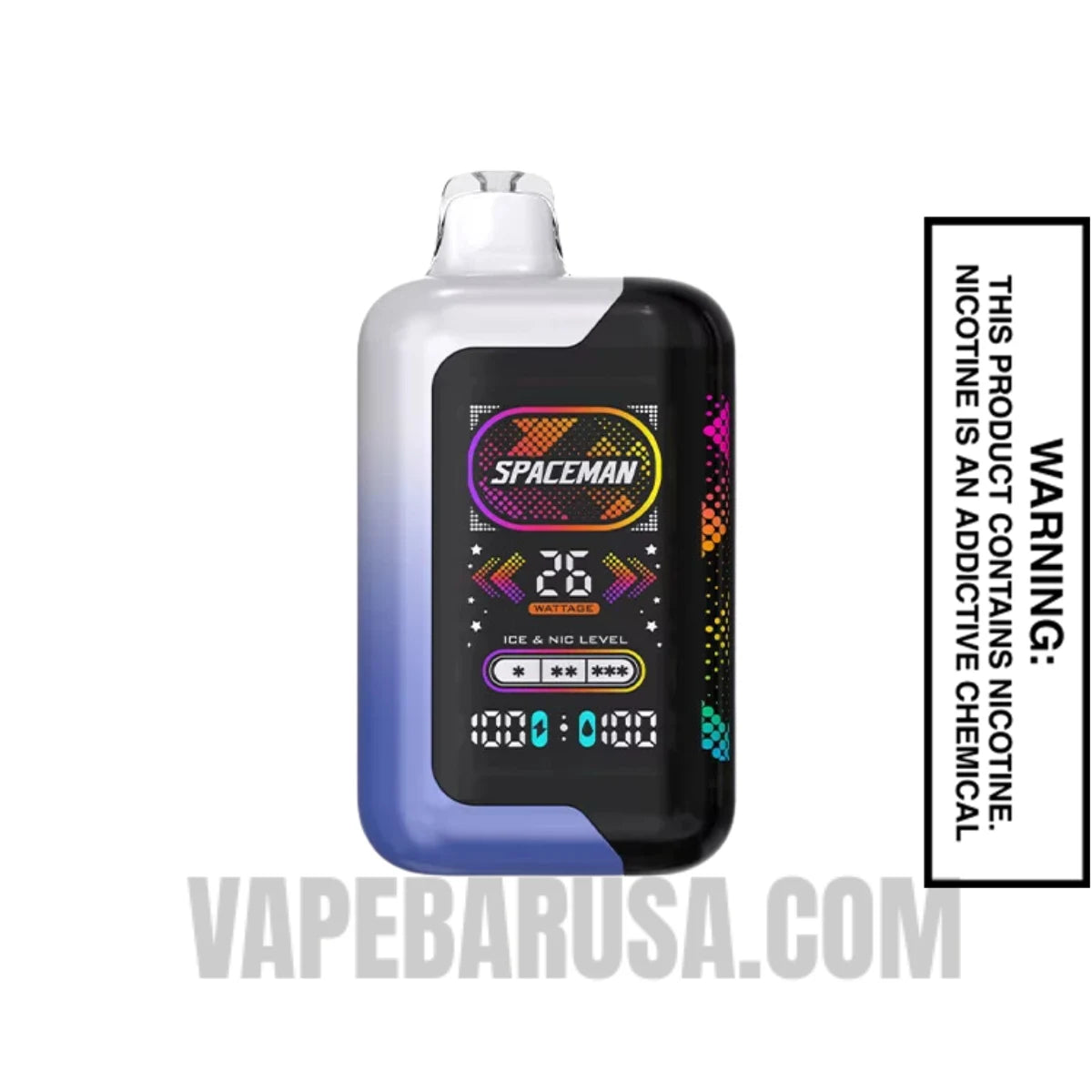 Blue Razz Ice Spaceman SP40000 Disposable Vape