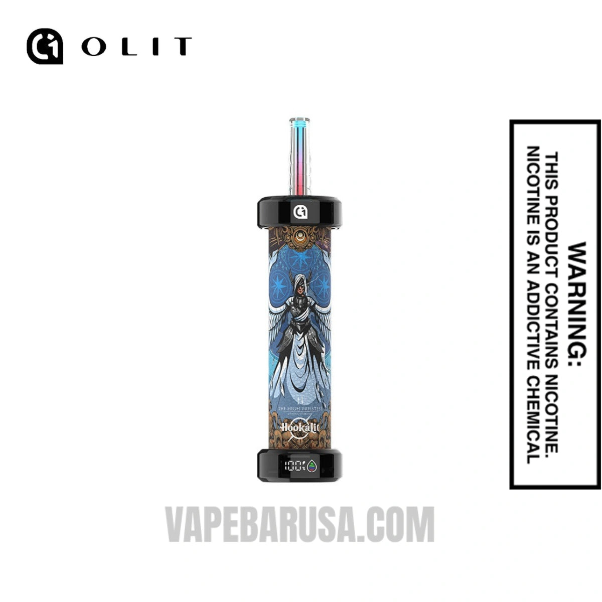 Blue Razz OLIT Hookalit 40000 Disposable Vape
