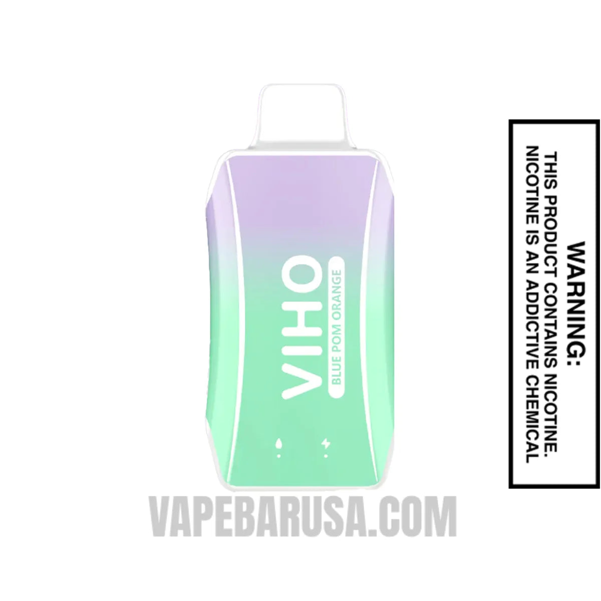 Blue Pom Orange VIHO Turbo Vape 10000 Puffs