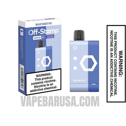 Blue Razz Ice Off Stamp SW9000 Disposable Kit With Package Box