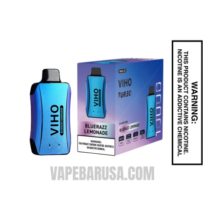 Blue Razz Lemonade VIHO Turbo Vape 10000 Puffs With Bundle Pack