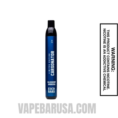 Blueberry Ambrosia Esco Bars 2500 Puffs Disposable Vape
