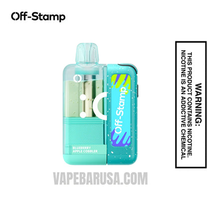 Blueberry Apple Cobbler Off Stamp X Crystal Cube 35K Disposable Kit
