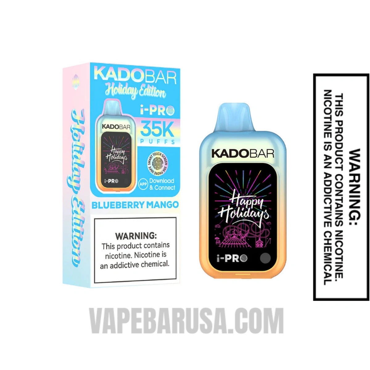 Blueberry Mango Kado Bar i-Pro 35K Disposable Vape With Package Box