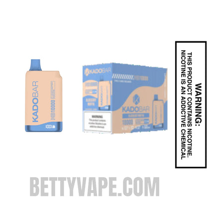 Blueberry Muffin Kado Bar KB10000 Disposable Vape With Bundle Pack