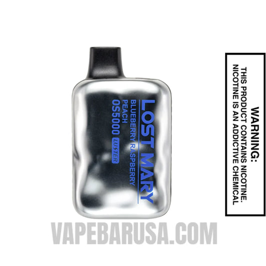 Blueberry Raspberry Peach Lost Mary OS5000 Luster Edition Vape