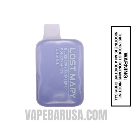 Banana Raspberry Ice Lost Mary MO5000 Disposable Vape
