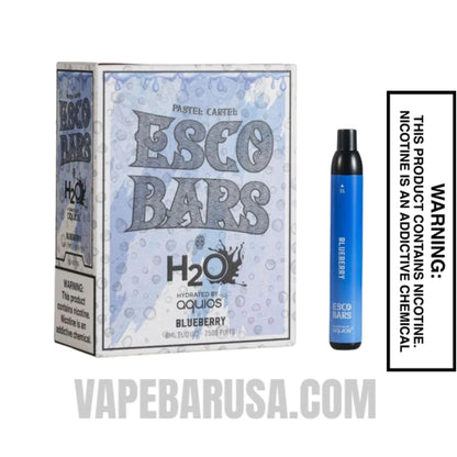 Blueberry Esco Bars 2500 Puffs Disposable Vape With Bundle Pack