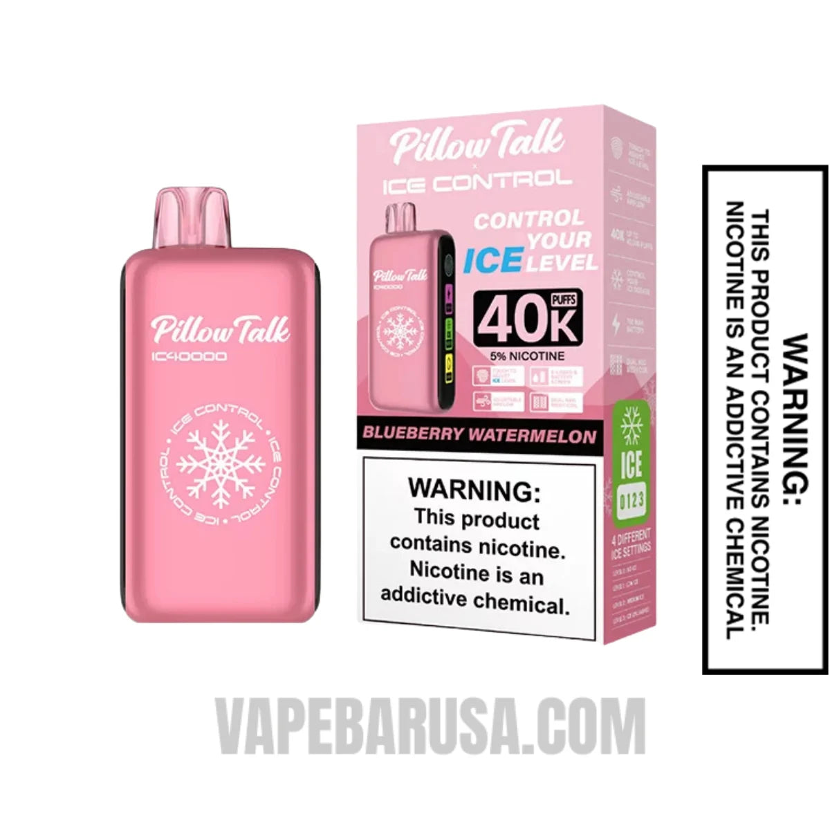Blueberry Watermelon Pillow Talk IC40000 Disposable Vape With Package Box