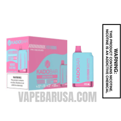 Bougie Blue Raz Kado Bar KB10000 Disposable Vape With Bundle Pack