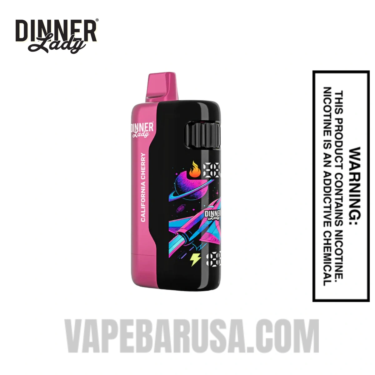 California Cherry Dinner Lady Galax 60K Disposable Vape