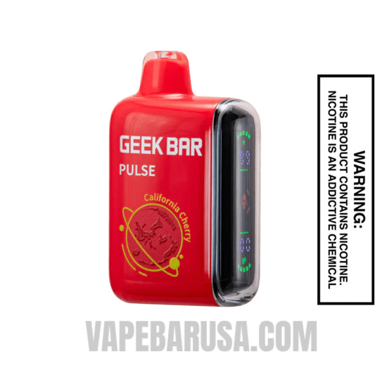California Cherry Geek Bar Pulse Disposable Vape