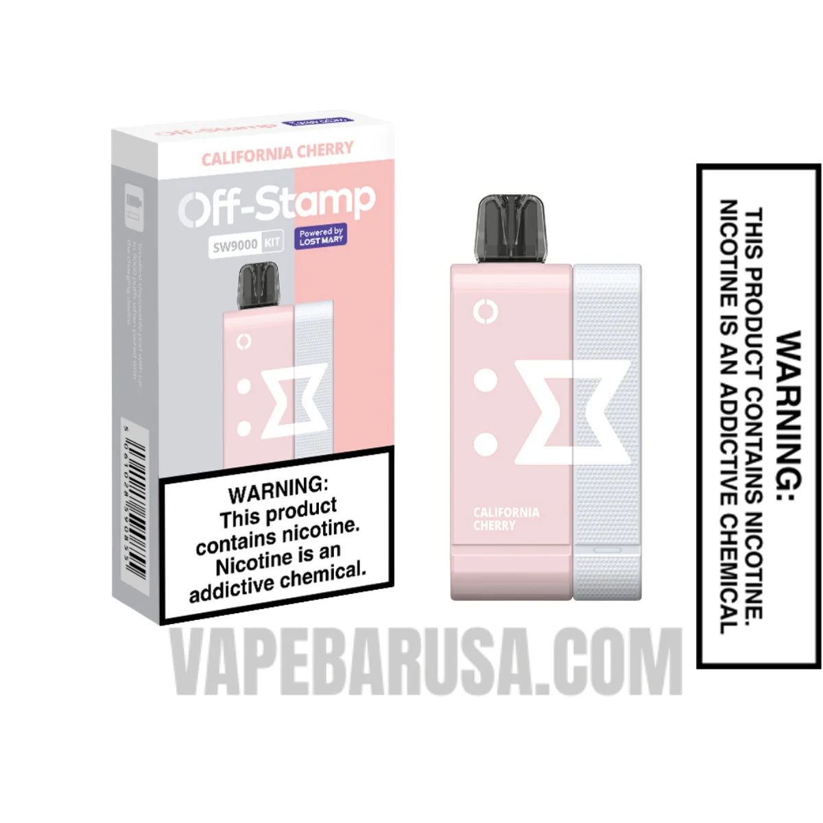 California Cherry Off Stamp SW9000 Disposable Kit With Package Box